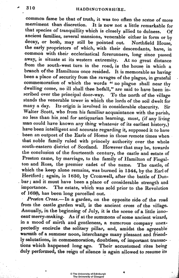 Statistical Account of Scotland 1845