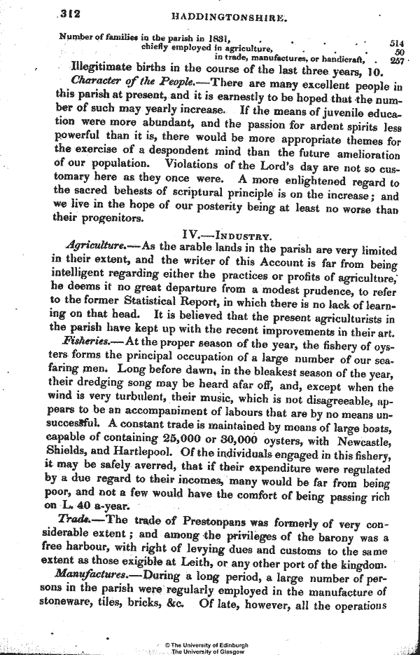 Statistical Account of Scotland 1845