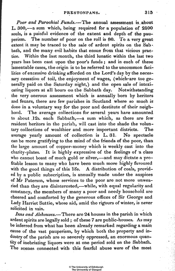 Statistical Account of Scotland 1845