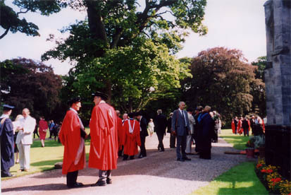 Graduation at Wintoun House